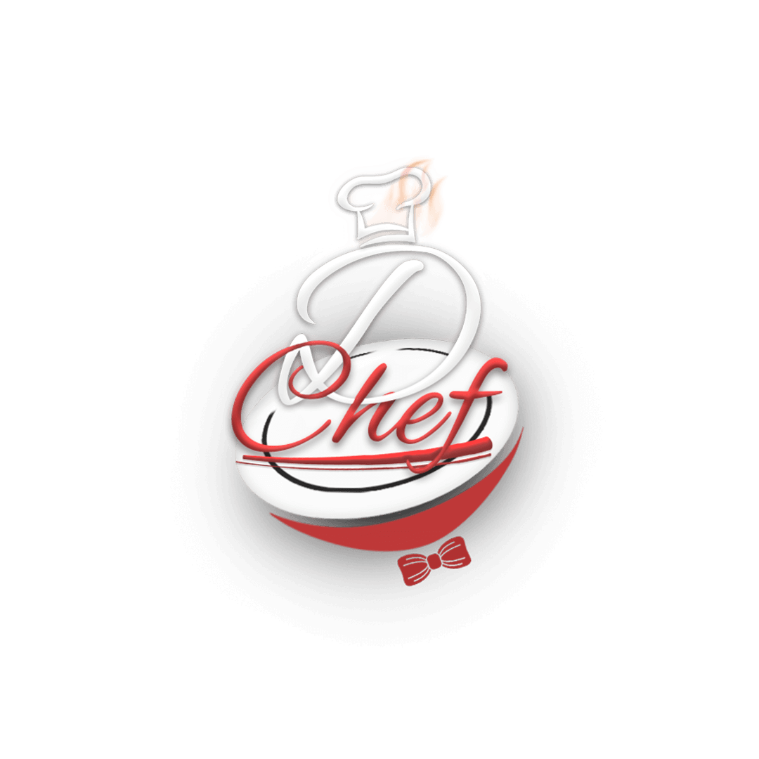 Descomplica Chef - Logo oficial do e-book de receitas práticas para cozinha descomplicada